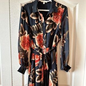 Atelier Blue Midi Dress, size Small